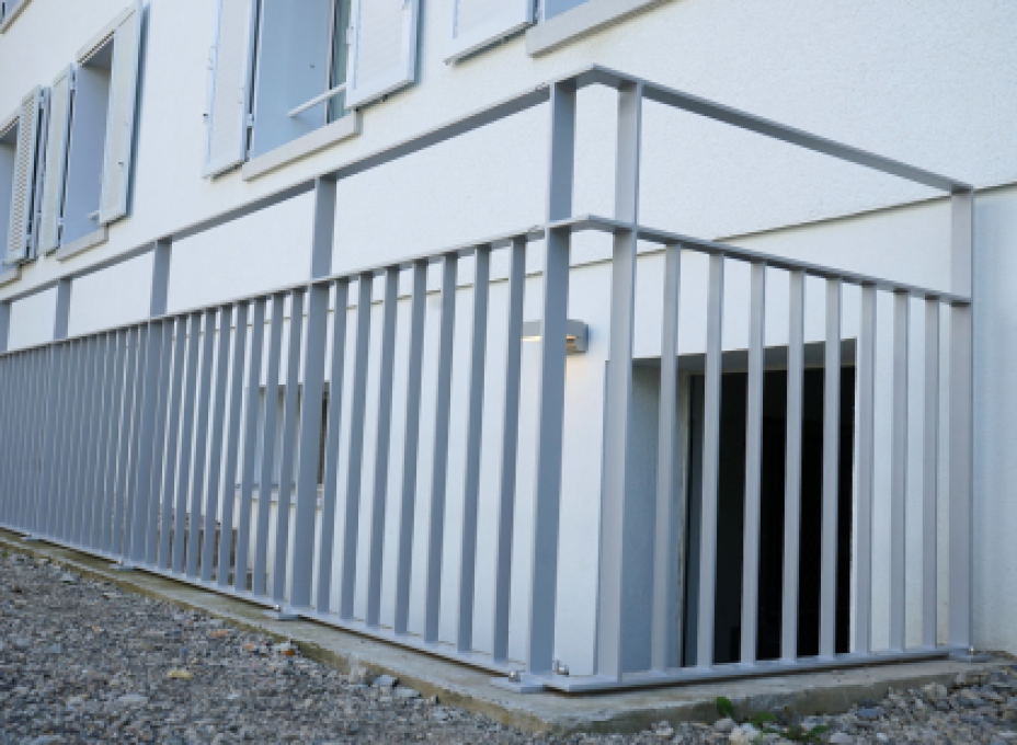 Gelaender Basel Rheinacker
