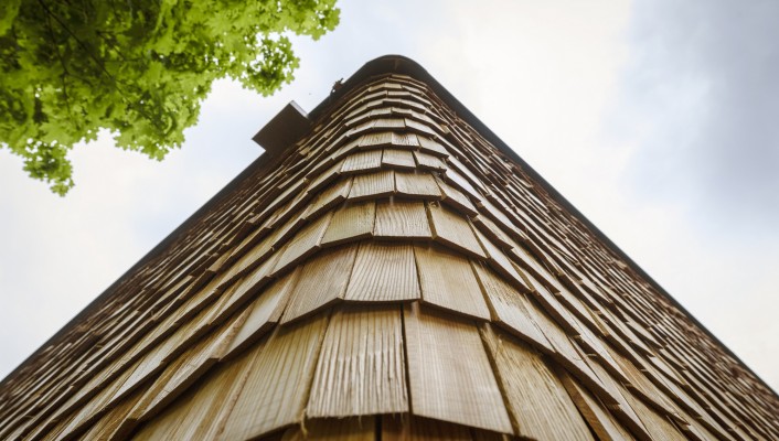 Holzbau, Hospiz im Park, Stollenrain, Arlesheim, 5