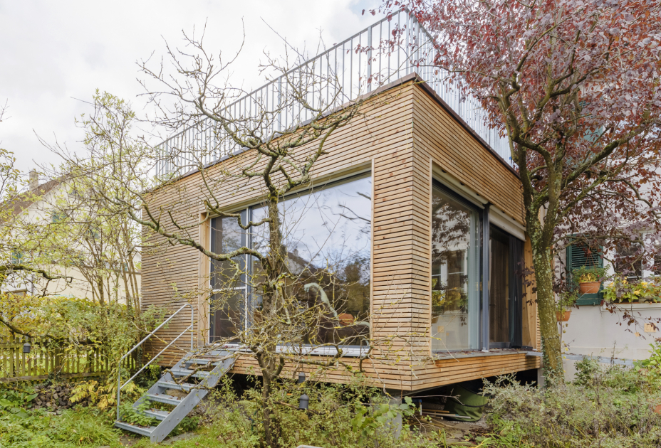 Holzbau, Realpstrasse Basel, 8