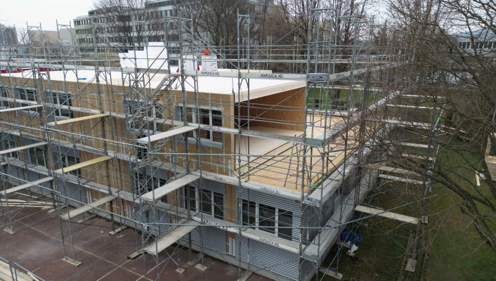 Modulbau Schule Holzbau_BZM Muttenz