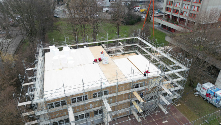 Modulbau Schule Holzbau_BZM Muttenz
