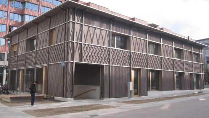 Holz-Beton-Hybridbau_Im Westfeld 2, Basel