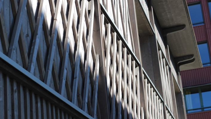 Holzfassade_Im Westfeld 2, Basel