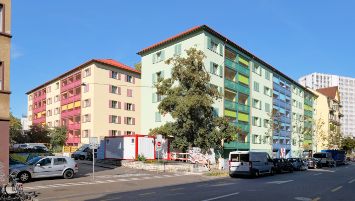 Energetische Dachsanierung Holzbau_Papageienhäuser, Basel
