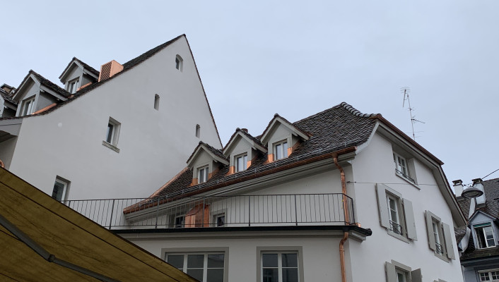 Dachsanierung Gerbergasse, Basel