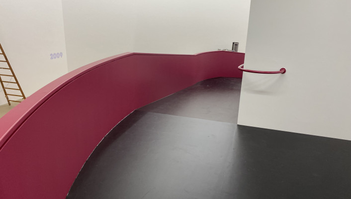Holzbau Kunstmuseum Basel Rampe