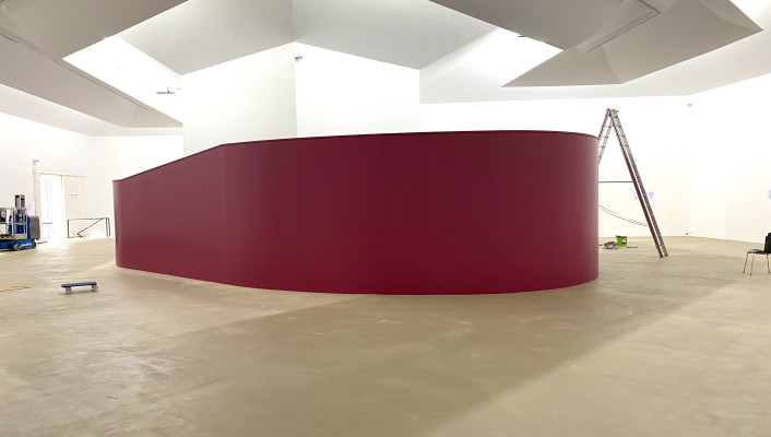 Holzbau Kunstmuseum Basel Rampe
