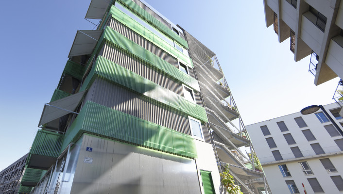 Metall- und Stahlbau, Goldbachweg Basel, 2