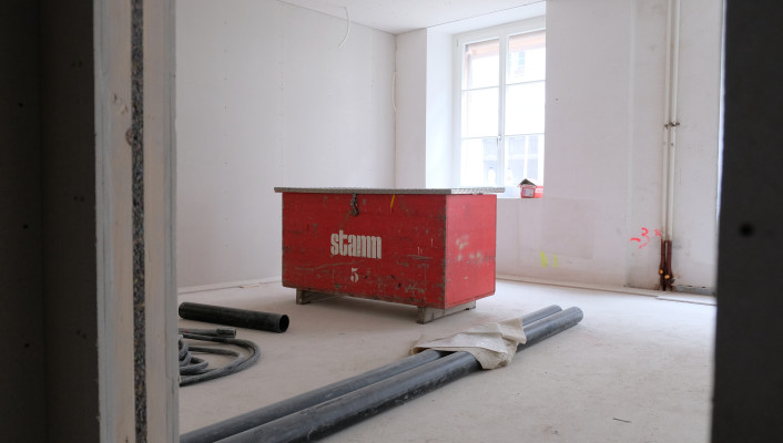 Sanierung Schallschutz_Musikakademie Ausweichstandort St. Alban-Vorstadt, Basel