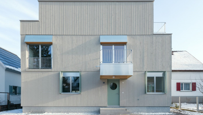 Holzelementbau Neubau Rostentalstrasse Liestal