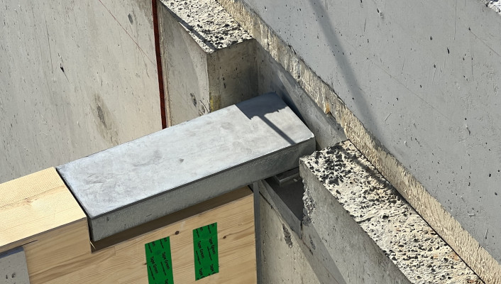 Dachtragwerk Holzbau_Schulhaus Surbaum Reinach