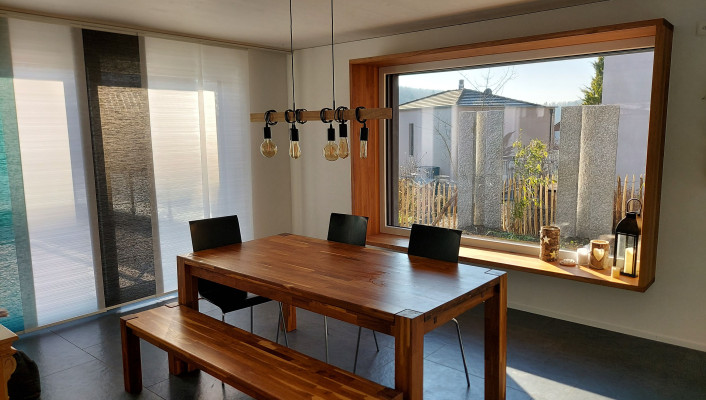 Holezelemtbau Neubau Einfamilienhaus, Hersberg
